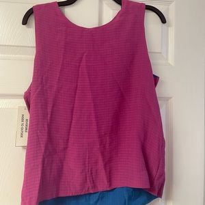 NWT- Delores Bell reversible tank top